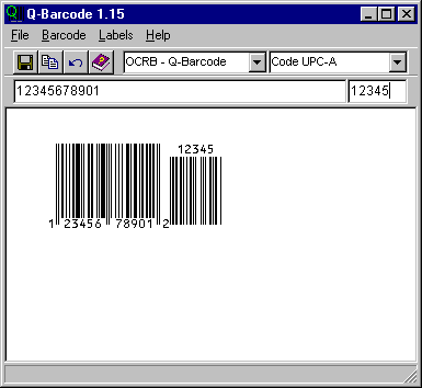 bar code picture. Q-Barcode takes the guesswork